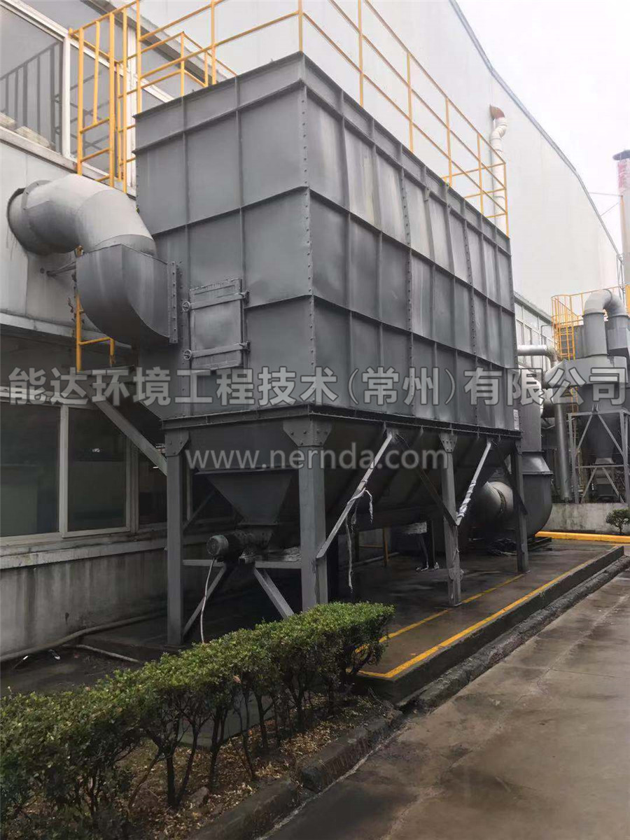 高效滤筒除尘器改造前2