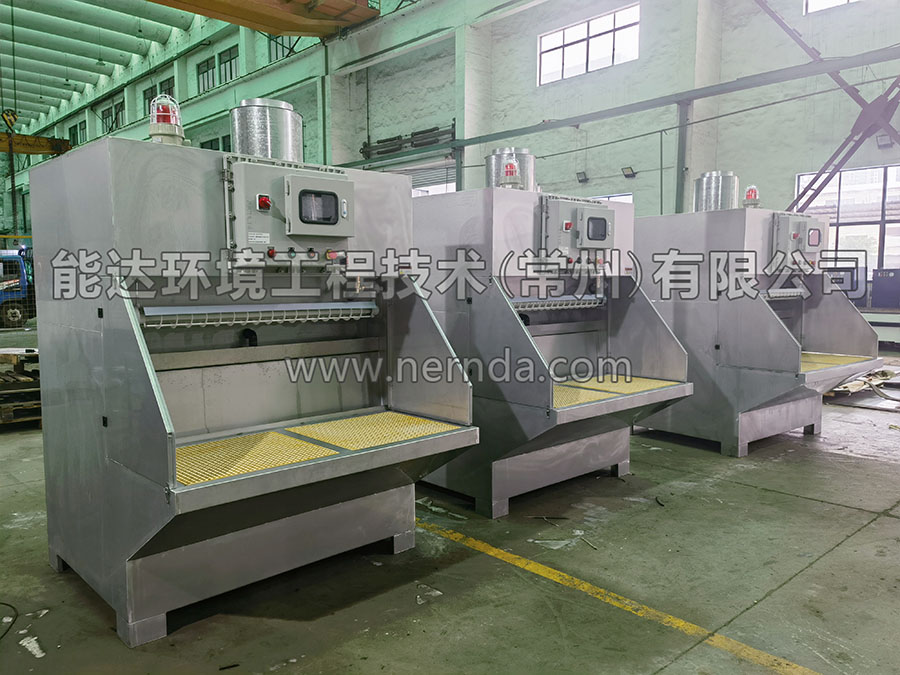 防爆湿式除尘工作台1 防爆湿式除尘工作台1